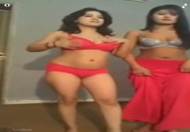 Hot Mujra performance of desi young college girls