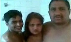 Sexy Bhabhi Hot Threesome With Her Two Devar