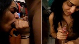 my indian desi bhabhi sucks my dick deep