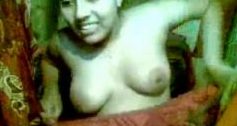 Hot desi maid show nude stripping to home owner