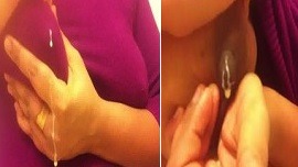 big boobs indian mom pouring doodh lover