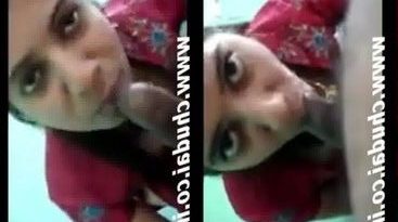 indian free college porn of girlfriend gives hot blowjob