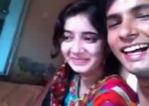 Sexy Indian desi bhabhi do kiss & boobs pressing sexual fun