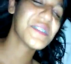 Pune college girlfriend doing cheerful fucking in missionary position