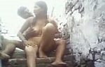 Desi village girl outdoor lund chut chudai with Bihari guy