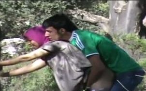 MMS of Bihari labor do doggy style fast fuck outdoor in park