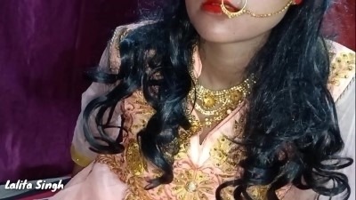 Sexy wife ki suhagraat par chudai ki hot Hindi blue film